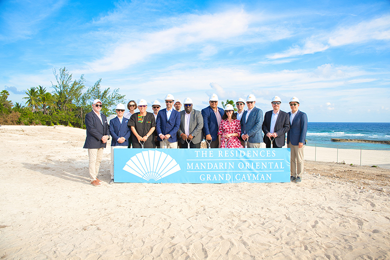 Melkonian Capital Management and RAL Companies break ground on Mandarin Oriental, Grand Cayman